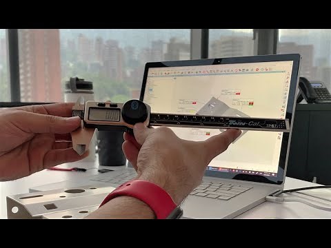 PolyWorks Inspector Gauging - Cómo se integra PolyWorks con un calibrador digital Inalámbrico