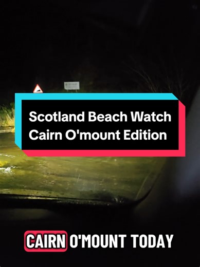 Cairn O'mount Road Closure: Scotland Beach Watch Highlights