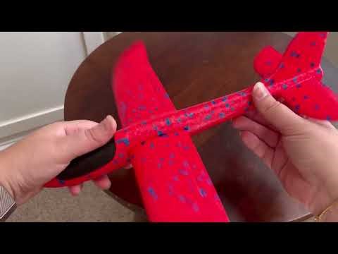 GSM Foam Airplane Toys Review — 17.7” Gliders with Loop & Level Flight