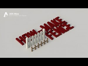 Fence Modeling | 3DS Max