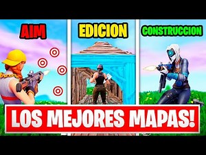 Los MEJORES MAPAS para MEJORAR y PRACTICAR en FORTNITE 🔥📈