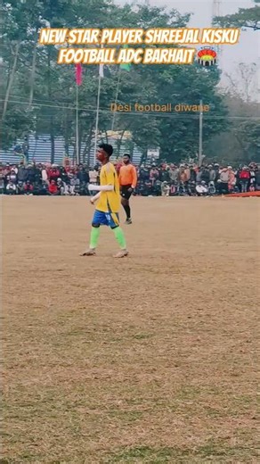 Shreejal Kisku 💥 at ADC Barhait Ground ⚽ #Shorts
