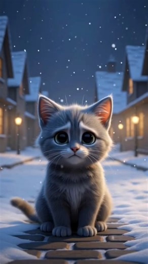 The Lonely Kitten Who Found Love 💔➡️❤️|Meow meow song|Animation video|