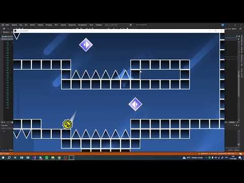 Platformer game preview #1 - cocos2d-x (Axmol 2.1.5)