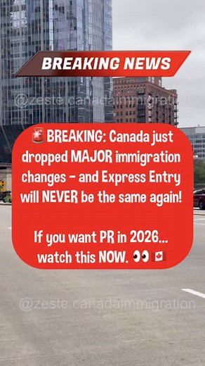Canada’s NEW Immigration Levels Plan is OUT — and here’s the truth no one is telling you: 👉 Express Entry is still the heart of Canada’s strategy BUT… the numbers are shifting. In 2026, 109,000 spots are allocated for Express Entry — still huge, but lower than last year’s 124,680. Why? Because the Provincial Nominee Program is exploding with over 90,000 spots next year! Provinces are officially BACK in control. 🏆 But here’s the twist — Canada is STILL prioritizing people already living and wor