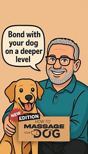 7.4K views · 46 reactions | Our new HOW TO MASSAGE YOUR DOG course is finally here! Choose the quick 40-min version or dive into the 3.5-hour advanced one — both made to help your pup feel better, calmer, and more connected to you. Because they deserve to feel amazing too. go to: howtomassageyourdog.com #DogLovers #MassageForDogs #BondWithYourDog #DogCare #PetWellness #HappyDogHappyLife #AnimalChiropractor #ChiroForPets #DrDoug #DogMassageCourse | Animal Cracker | Facebook