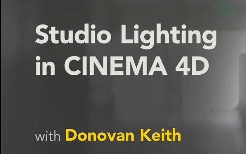 Lynda - C4D教程 摄影棚效果灯光技法 Studio Lighting in CINEMA 4D
