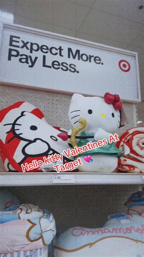 Cute Hello Kitty Finds At Target Today 💘💕#target #fyp #hellokitty #love #valentinesday