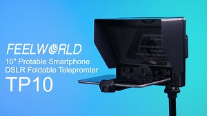 ✅ feelworld Teleprompter / Autocue ____________________________________________ 🔖ملحق مهم للمتحدثين ،المدربين ،اليوتيوبرز والبرامج التلفزيونية .... يساعد المتحدث عن بعد في قراءة النصوص وهو في وجه الكاميرا . نظرًا لأن مكبر النص والكمبيوتر المحمول والكاميرا والترايبود على نفس المحاور ، فإن القراءة تبدو أكثر ودية أمام الجمهور. 🔖يعكس النصوص المعروضة في الهاتف الذكي على زجاج شفاف أحادي الاتجاه مطلي بطبقة خاصة مائل بمقدار 45 درجة أمام الكاميرا. يمكن للمتحدث أن يتحدث بسهولة وسلاسة فائقة أمام العدسة. 