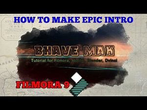 FILMORA 9 | HOW TO MAKE EPIC INTRO