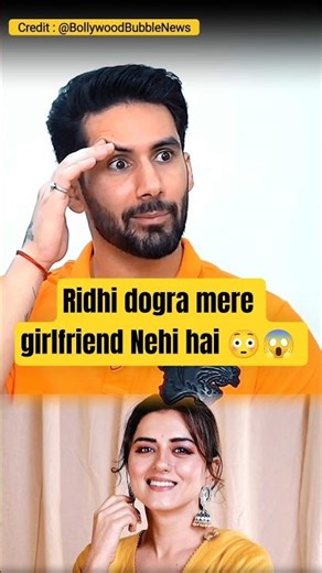 Ridhi dogra mere girlfriend Nehi hai 😳😱 end Tak dekho #shorts #viralvideo #youtubeshorts #ridhidogra