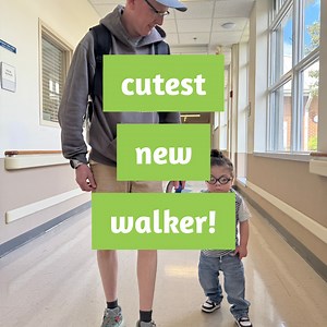 New Walker Alert🚨👏 Avery has been practicing walking with Recreational Therapy team member, Shaun Stauffer. We're so amazed by his progress. Go Avery!👟 | St. Mary's Home
