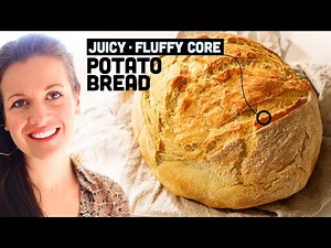 How to Make Potato Bread at Home –Baked in an Iron Pot