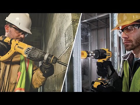 Hammer Drill vs. Rotary Hammer | Differences Between a Hammer Drill and Rotary Hammer