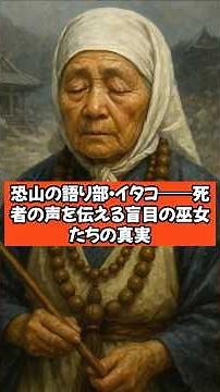 恐山の語り部・イタコ──死者の声を伝える盲目の巫女たちの真実 日本の宝石箱［日本三大○○］
