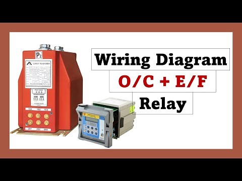 Earth Fault Relay connection diagram | overcurrent relay connection diagram | Current Transformer |