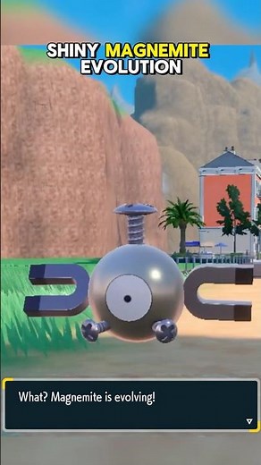YOU NEED TO SEE THIS SHINY EVOLUTION LINE: Shiny Magnemite to Magnezone Pokémon Scarlet & Violet
