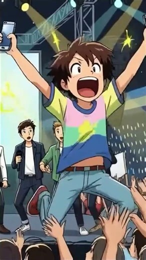 One Direction Vs BTS Concert Battle 🔥 #kpop #animation #shorts