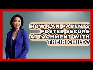 How Can Parents Foster Secure Attachment With Their Child? - Better Family Relationships