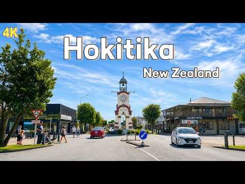 Drive Hokitika - The Cool Little Town | West Coast NZ April 2026 | New Zealand Driving Tour 4K