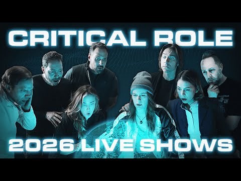 Critical Role’s 2026 Echoes of Exandria Live Show Tour