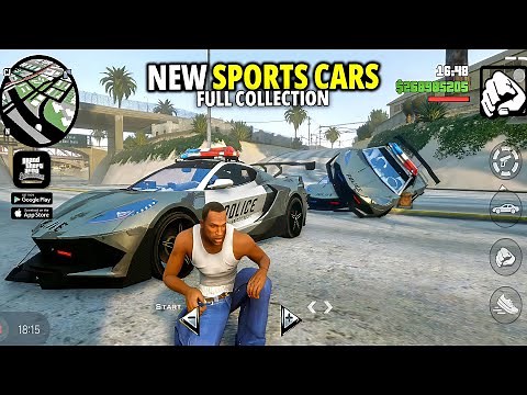 GTA SA Definitive New McLaren Vehicles Pack for Mobile (Android) 🔥