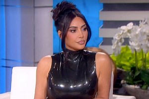 Kim SCREAMS and storms off stage during interview with Ellen DeGeneres