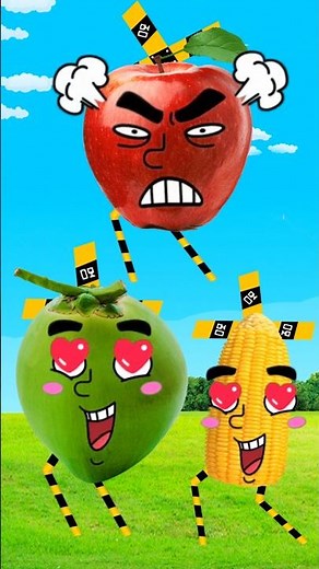 踏切アニメ 】フミキリの実はフルーツモンスターになる 😂😂 Fumikiri Fruits Тurn into a Fruit Monster!!@FumikiriTrainTroll