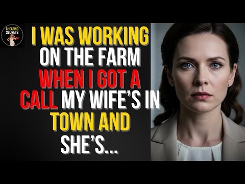 I Was Working on the Farm When I Got a Call My Wife’s in Town and She’s