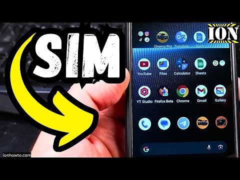 Sony Xperia Remove and Replace SIM Card and microSD Memory Card