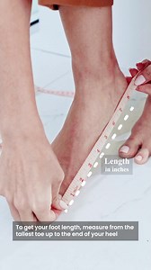 6.8K views · 122 reactions | For that perfect fit, you must properly measure your feet.  Watch Ms Globe 2021, Maureen Montagne, as she shares the correct way to do it! ✨ Order your pair through our Facebook and Instagram direct messages or visit our QC Flagship store. | JOJO BRAGAIS Shoes | Facebook