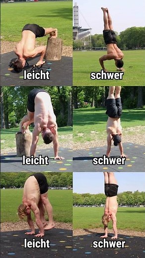 Der schnellste Weg zur Handstand Liegestütze oder zum Schweizer Handstand? (Lies die Beschreibung)
