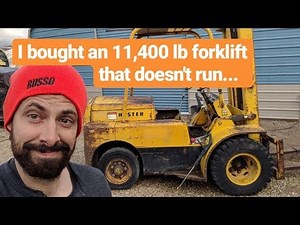 Bringing an old dead Hyster Forklift back to life