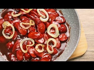 Hotdog Recipe | Hotdog with ketchup & oyster sauce | Paano magluto ng hotdog