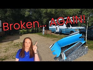 RV Step Broke Again, Inverter Disaster, & AC FIXED! Full-Time RV Life Update!