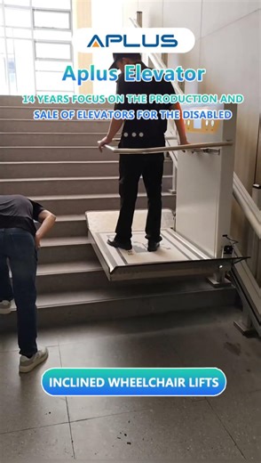 Why Choose APLUS Wheelchair Lifts?#wheelchairlift #stairlifts #curvedstairlifts #disabled #lift