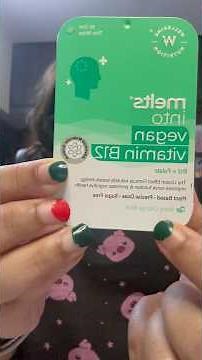Wellbeing nutrition Melts into Vegan Vitamin B12 - Mini *unsponsored* Review 😇