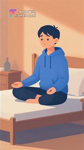 Peaceful Morning Routine of an Animated Character