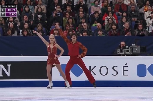 Canadian Ice Dance Disco Performance - Piper Gilles & Paul Poirier