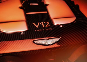 Aston Martin's New 824-HP Twin-Turbo V-12 Will Power a Forthcoming Flagship
