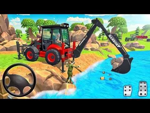 JCB 3DX BACKHOE LOADER BUS SIMULATOR INDONESIA LIVE STREAM