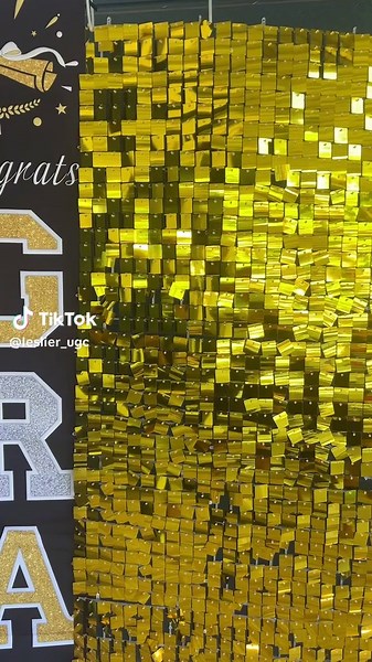 Sequin Backdrop Wall, the perfect addition to any event! Crafted with high-quality sequins that shimmer and shine, this backdrop creates a captivating focal point for weddings, parties, photo booths, and corporate events. Available in a variety of colors, our sequin backdrop adds a touch of elegance and glamour to any setting. Easy to set up and reusable, it’s perfect for creating memorable photo opportunities that your guests will love. Transform your next event into a magical experience #gradu