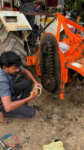 Rotavator servicing 💪🏻 #viral | Mh.juber inamdar
