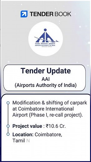 Latest Indian Tenders | DRDO, NHAI, AAI, IOCL | Infrastructure, Defence & Oil Projects