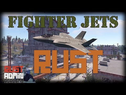 We Just Got Gifted Fighter Jets In Rust - Lets Goooooo!!!! | Rust Admin Academy | Jet Event