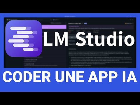 Développer une appli IA / ChatBot avec l'API de LM STUDIO (GRATUIT, ILLIMITÉ & FACILE)