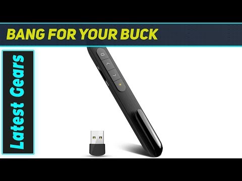 PPTSLID Presentation Clicker: The Ultimate Wireless Remote for Smooth Presentations