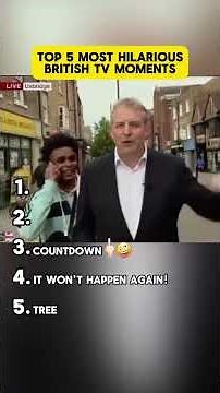 Ranking of the Hilarious British TV Moments #funny