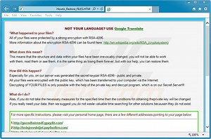 TeslaCrypt Ransomware
