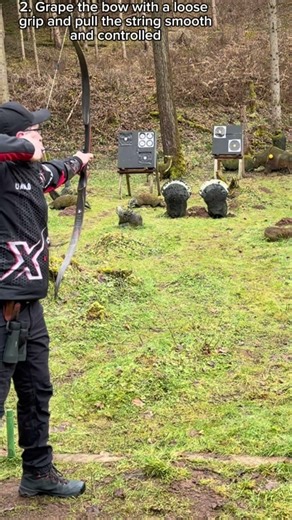 4 Tips for a perfect release #archery #3darchery #traditionalarchery #shorts